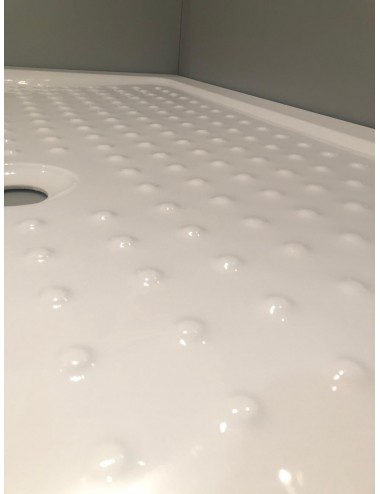 Piatto doccia in acrilico zircon 140x70xh5 Bianco